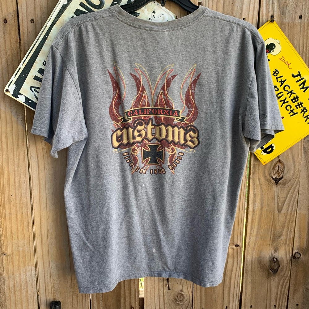Toms Gray Short Sleeve Tee with Crew Neck